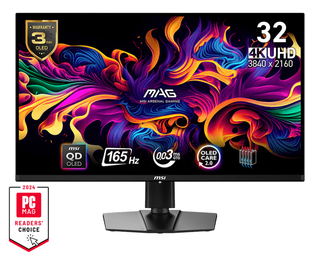 MAG 321UPDE QD-OLED | MSI Gaming Monitor ****Verpackung leicht beschädigt****