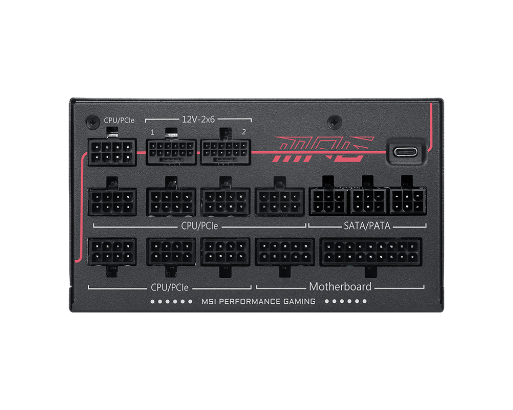 MSI Desktop PC Netzteil MPG Ai1300TS PCIE5