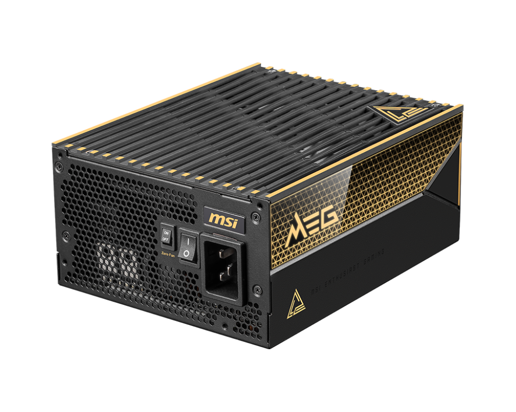 MSI CB Desktop PC Netzteil MEG Ai1600T PCIE5 - MSI e-Shop | Offiziell von MSI Deutschland