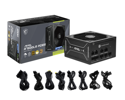 MSI MAG A750GLS PCIE5 – 750 W ATX 3.1 Netzteil (80 PLUS Gold) | MSI Deutschland
