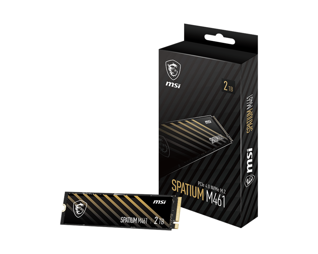 MSI SSD SPATIUM M461 PCIe 4.0 NVMe M.2 2TB