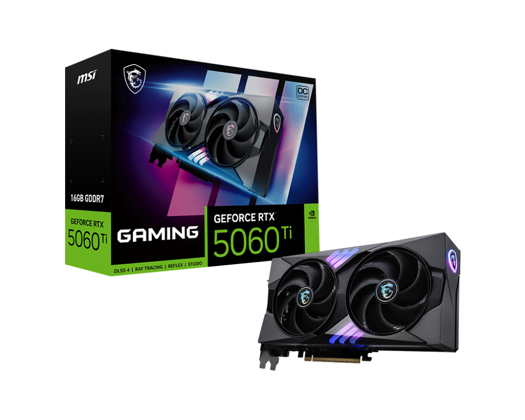 MSI Grafikkarte GeForce RTX 5060 Ti 16G GAMING OC