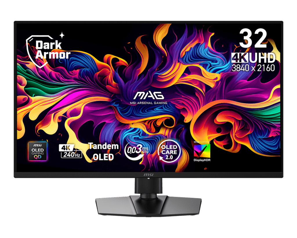 MAG 321UP QD-OLED X24 | MSI Gaming Monitor