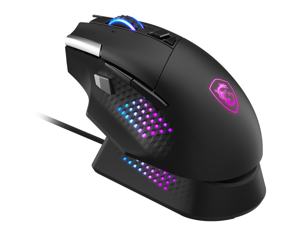 MSI Gaming Maus VERSA PRO WIRELESS + MOUSE DOCK PRO                                      (CGS) - MSI e-Shop | Offiziell von MSI Deutschland