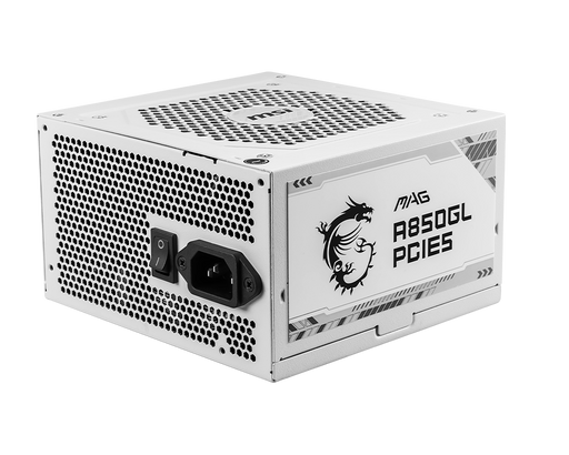 MSI Incent Desktop PC Netzteil MAG A850GL PCIE5 WHITE - MSI e-Shop | Offiziell von MSI Deutschland