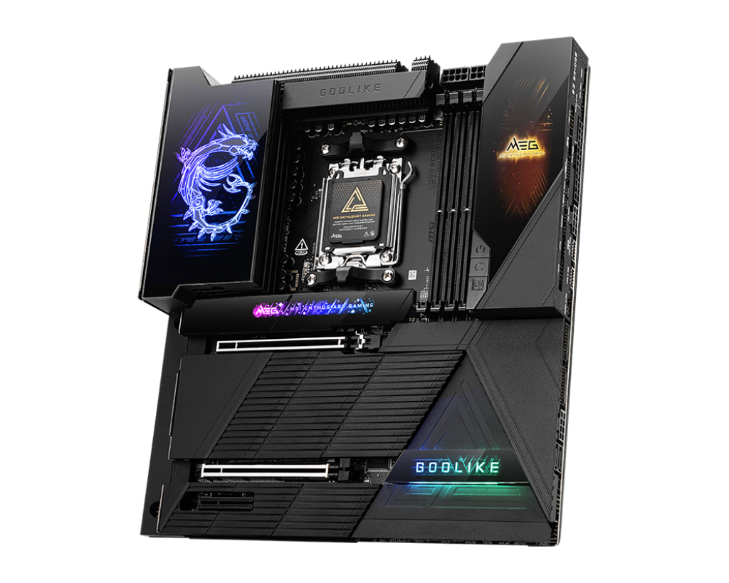 MSI MEG X870E GODLIKE – E-ATX Flagship AM5 Mainboard mit Wi-Fi