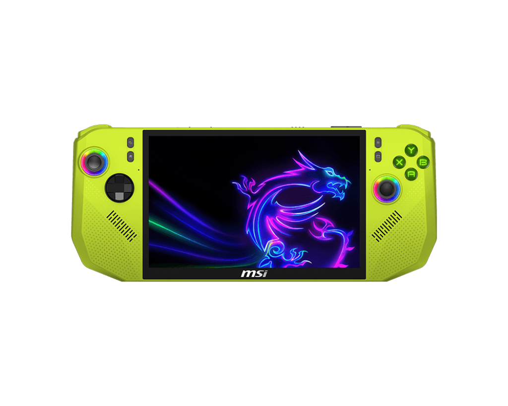 MSI Handheld PC Claw A8 BZ2EM-037 Neon Green I - MSI e-Shop | Offiziell von MSI Deutschland