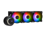 MSI CB MAG CORELIQUID E360 WHITE – 360 mm AIO-Wasserkühler mit 3×120 mm ARGB-Lüftern