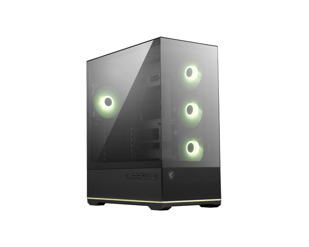 MSI PC Gehäuse Mid-Tower MAG PANO 110R PZ, Schwarz