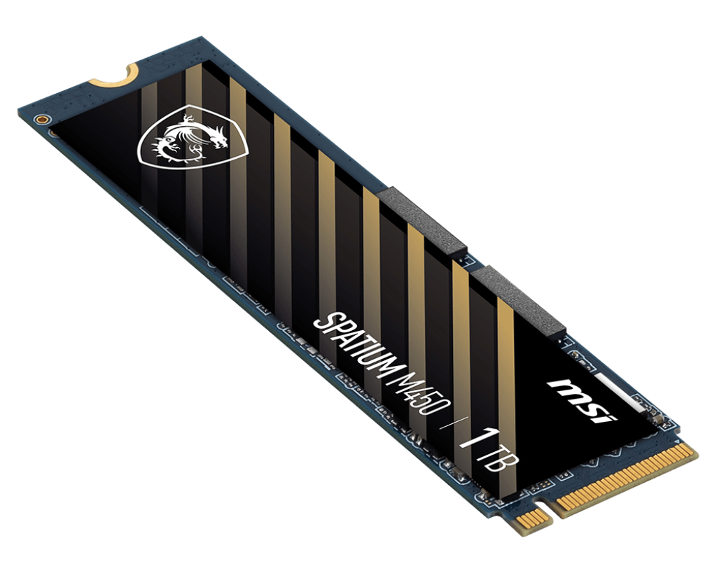 MSI SSD SPATIUM M450 PCIe 4.0 NVMe M.2 1TB V1 - MSI e-Shop | Offiziell von MSI Deutschland