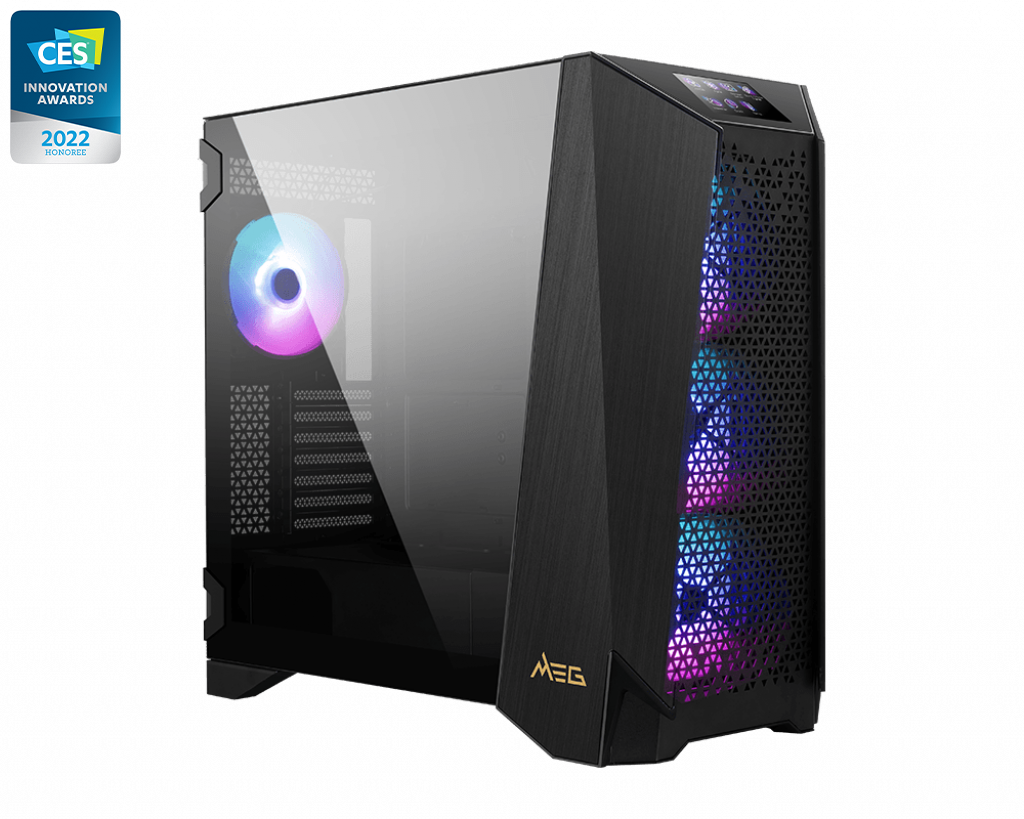 MSI PC Gehäuse Big - Tower MEG PROSPECT 700R, Schwarz