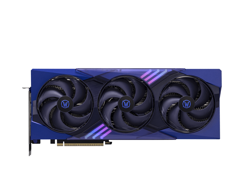 MSI Grafikkarte GeForce RTX 5070 12G World of Warcraft MIDNIGHT VOID EDITION OC - Refurbished