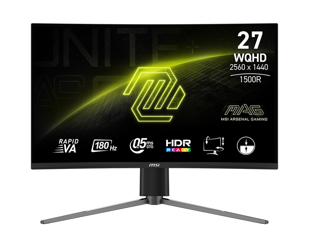 MSI 27' Gaming Monitor MAG 27CQ6PF - Refurbished