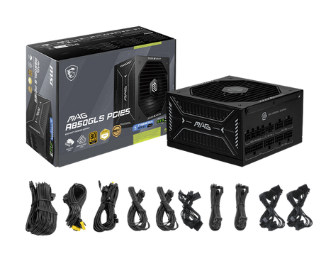 MSI Desktop PC Netzteil MAG A850GLS PCIE5 - MSI e-Shop | Offiziell von MSI Deutschland