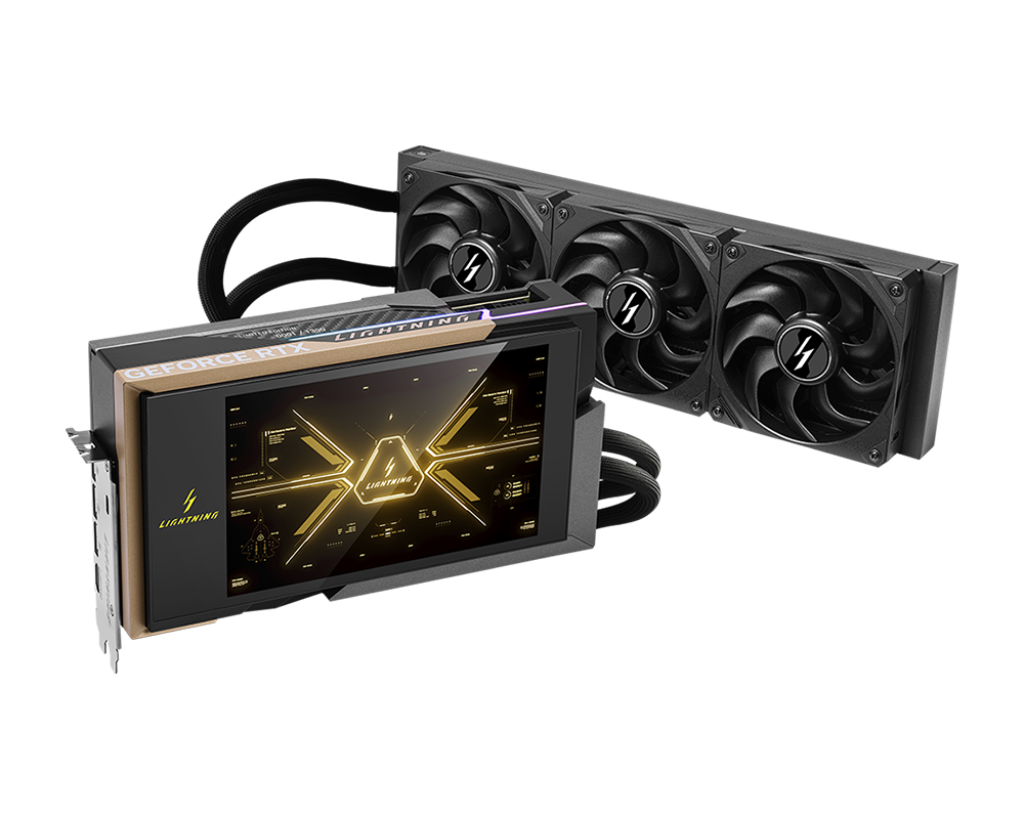 MSI Grafikkarte GeForce RTX 5090 32G LIGHTNING Z - MSI e-Shop | Offiziell von MSI Deutschland