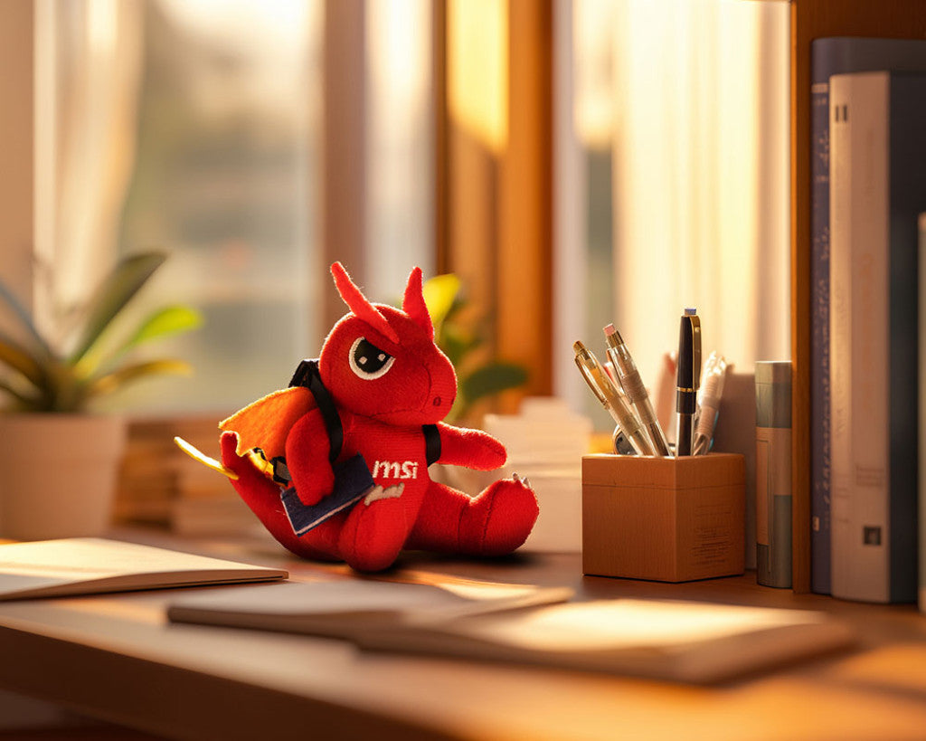 Lucky Doll Keychain—Back to School