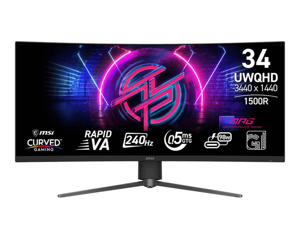 MSI CB MPG 346CQRF X24 | MSI Gaming Monitor - MSI e-Shop | Offiziell von MSI Deutschland