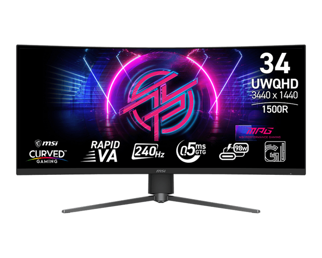 MSI CB MPG 346CQRF X24 | MSI Gaming Monitor - MSI e-Shop | Offiziell von MSI Deutschland
