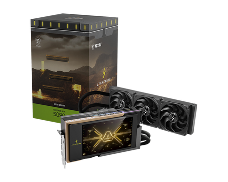 MSI Grafikkarte GeForce RTX 5090 32G LIGHTNING Z - MSI e-Shop | Offiziell von MSI Deutschland