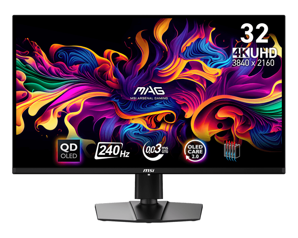 MAG 321UPX QD-OLED | MSI Gaming Monitor ****Verpackung leicht beschädigt****