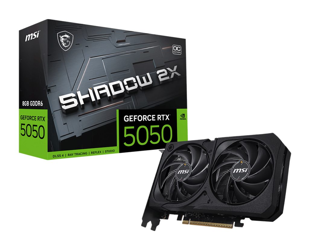 MSI Grafikkarte GeForce RTX 5050 8G SHADOW 2X OC