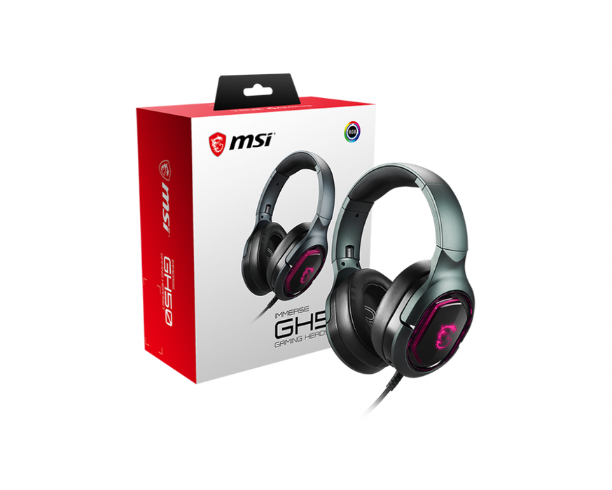 MSI CB Gaming Headset IMMERSE GH50 USB