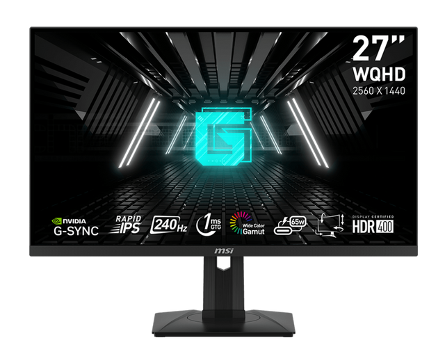 G274QPXDE | 27 zoll 240hz WQHD Flat Rapid IPS Panel HDR 400 Adaptive Sync | Gaming Monitor - MSI e-Shop | Offiziell von MSI Deutschland