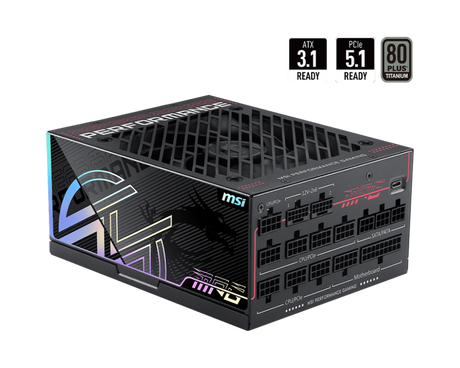 MSI Desktop PC Netzteil MPG Ai1300TS PCIE5