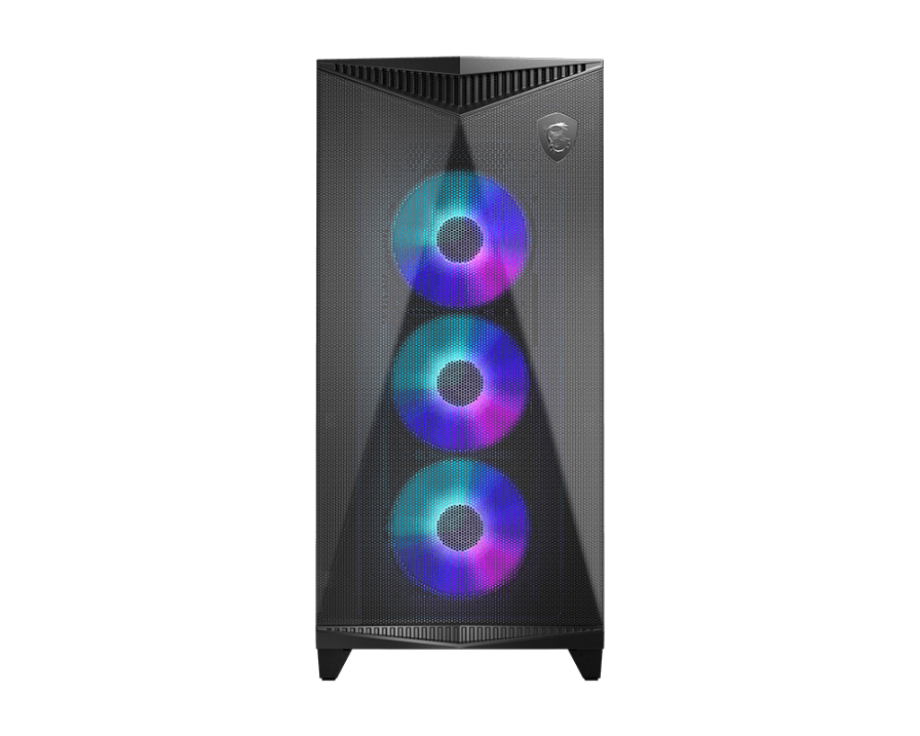 MSI PC Gehäuse Mid-Tower MPG GUNGNIR 300R AIRFLOW, Schwarz