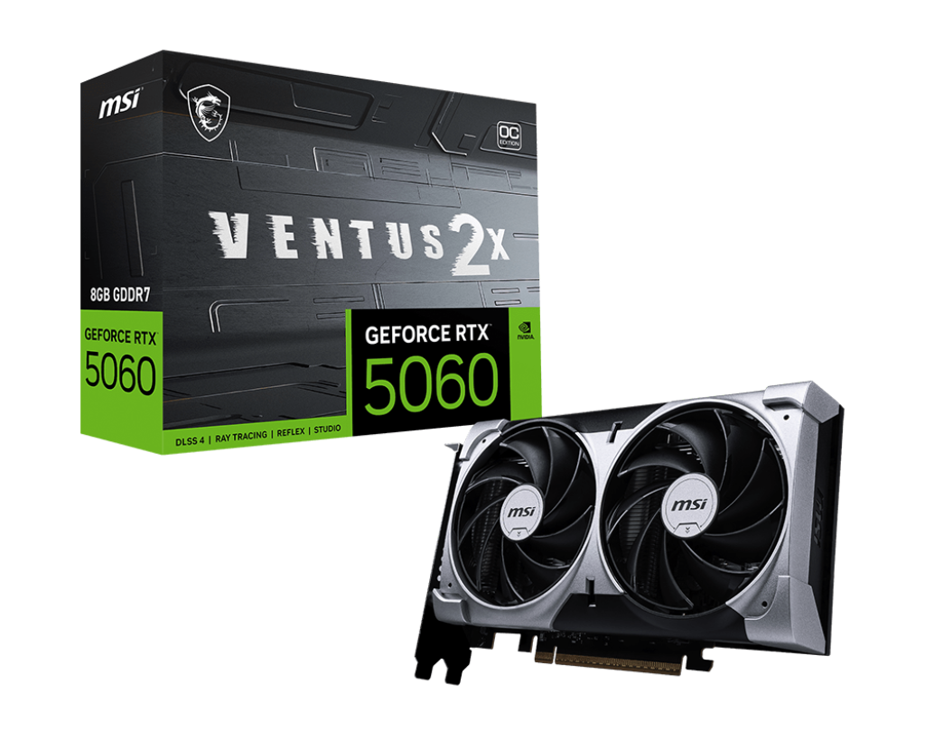 MSI Grafikkarte GeForce RTX 5060 8G VENTUS 2X OC