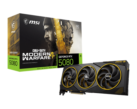 MSI Grafikkarte GeForce RTX 5080 16G COD MW4 EDITION OC - MSI e-Shop | Offiziell von MSI Deutschland