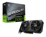 MSI Grafikkarte GeForce RTX 5060 Ti 8G SHADOW 2X PLUS - MSI e-Shop | Offiziell von MSI Deutschland