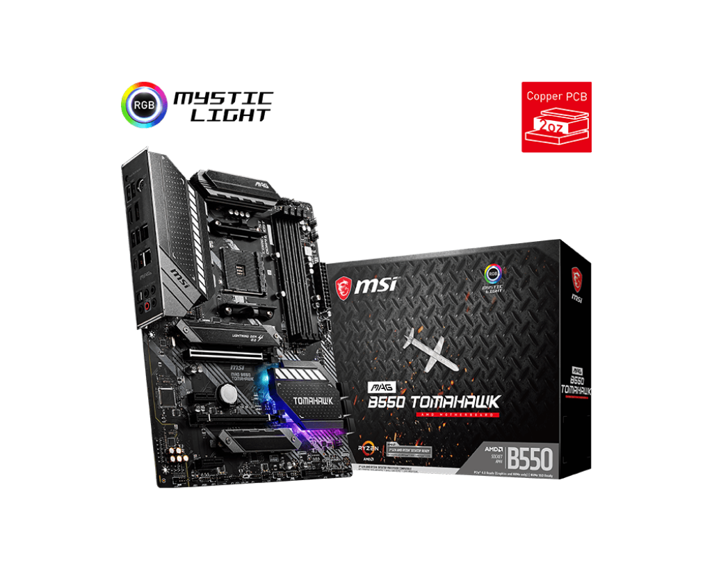 MSI Motherboard MAG B550 TOMAHAWK