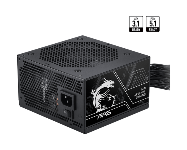 MSI CB Dektop PC Netzteil MAG A650BN PCIE5 III - MSI e-Shop | Offiziell von MSI Deutschland