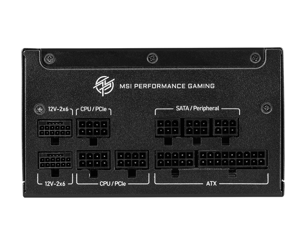 MSI Desktop PC Netzteil MPG A1250GS PCIE5 - MSI e-Shop | Offiziell von MSI Deutschland