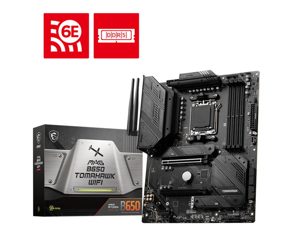 MSI Motherboard MAG B650 TOMAHAWK WIFI