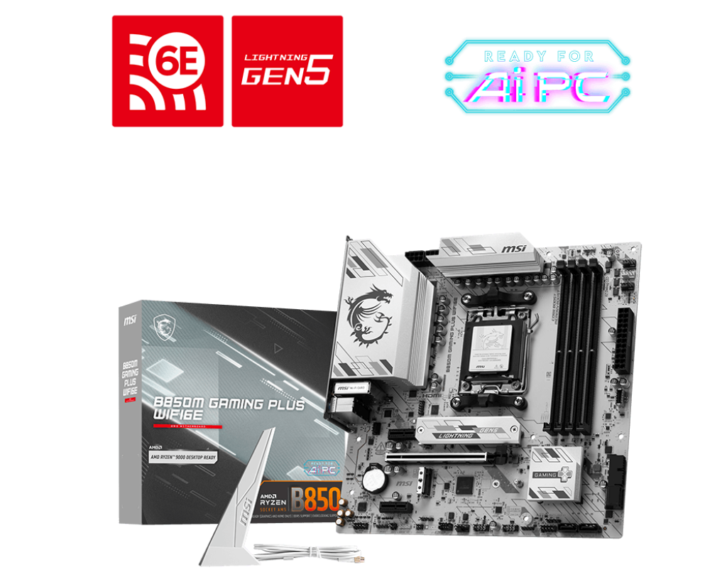 B850M GAMING PLUS WIFI6E - MSI e-Shop | Offiziell von MSI Deutschland