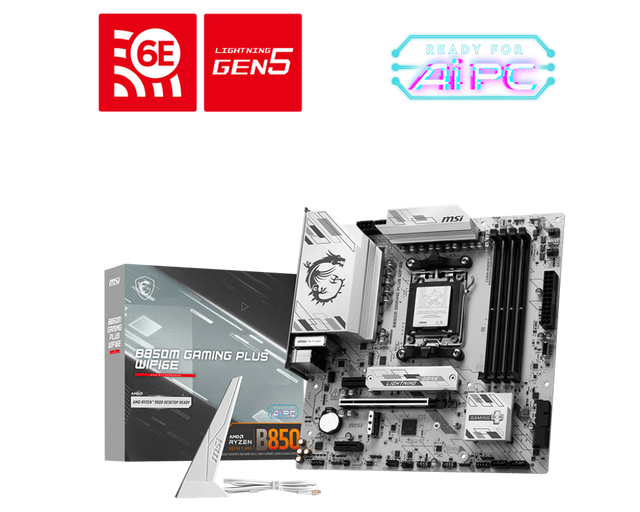 B850M GAMING PLUS WIFI6E - MSI e-Shop | Offiziell von MSI Deutschland