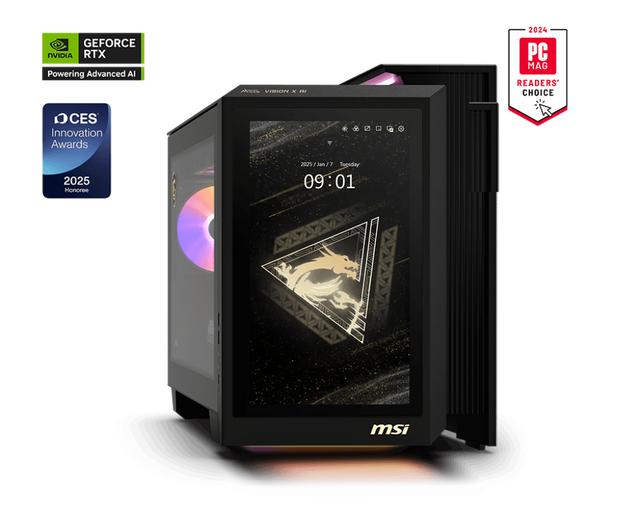 MSI Desktop PC MEG Vision X AI 2NVZ9-007AT - Refurbished - MSI e-Shop | Offiziell von MSI Deutschland