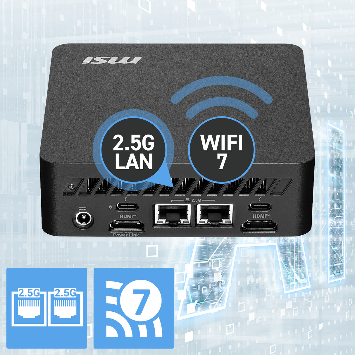 MSI Mini PC Cubi NUC AI+ 3MG-003EU