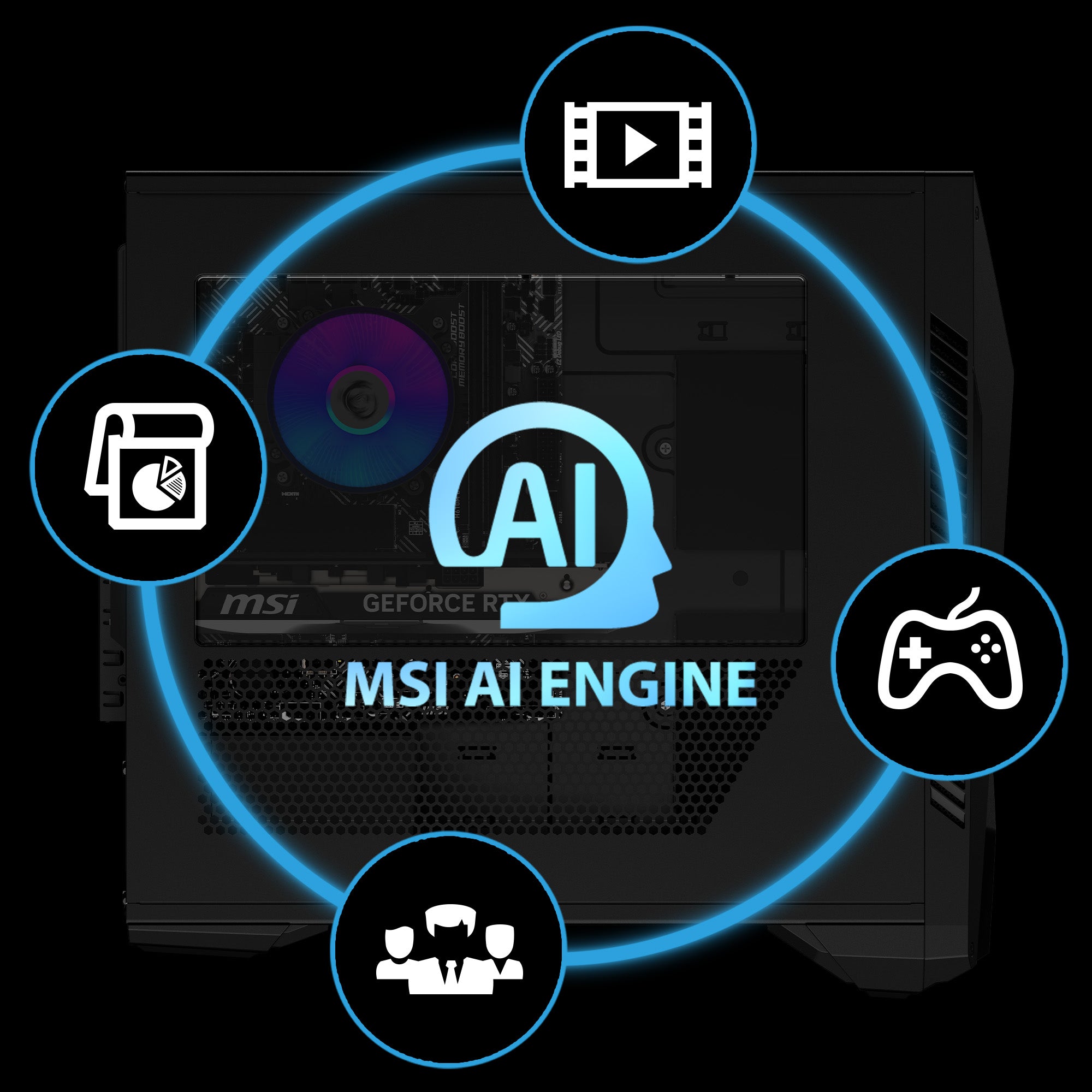 MSI Desktop PC MAG Infinite S3 14NVP7-2808EU