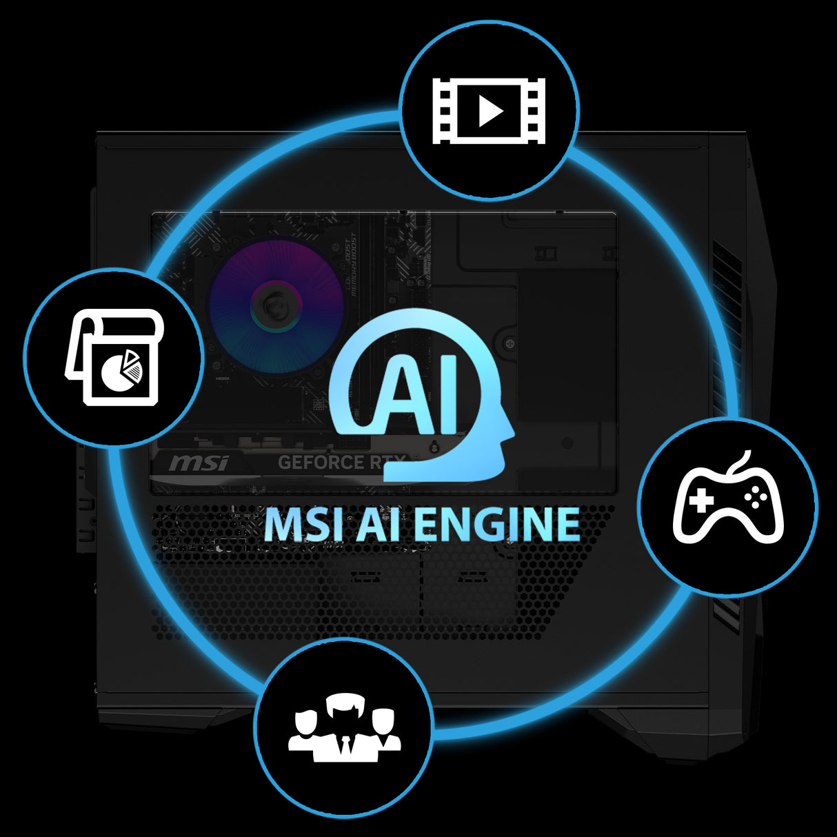 MSI Desktop PC MAG Infinite S3 14NVP7-2808EU