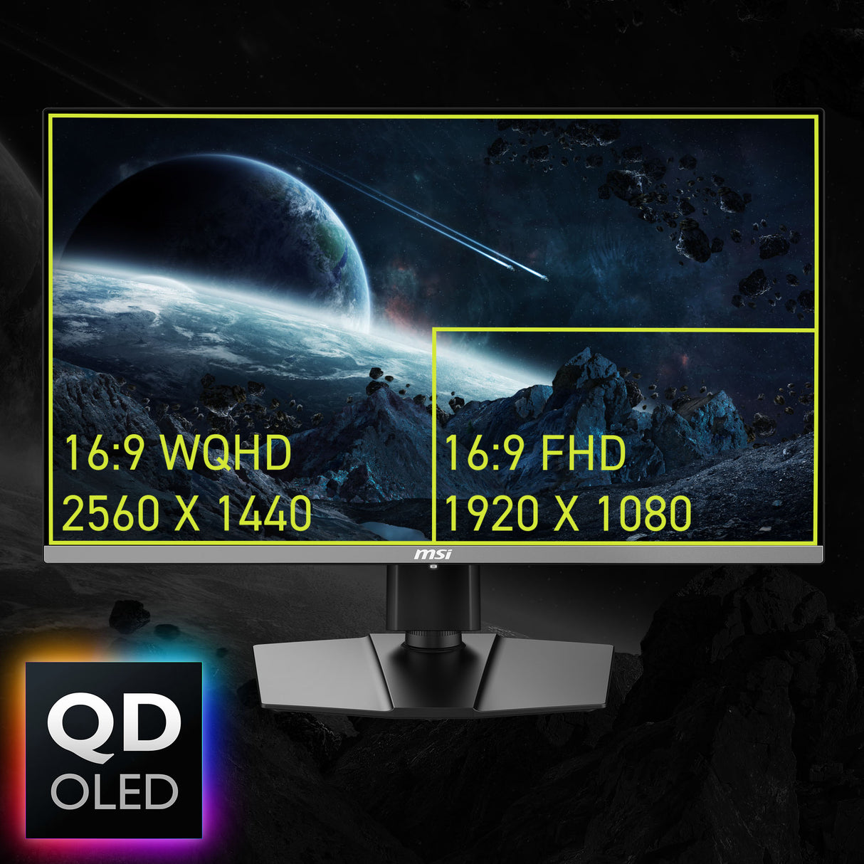 MAG 272QP QD-OLED X50 | MSI Gaming Monitor - MSI e-Shop | Offiziell von MSI Deutschland