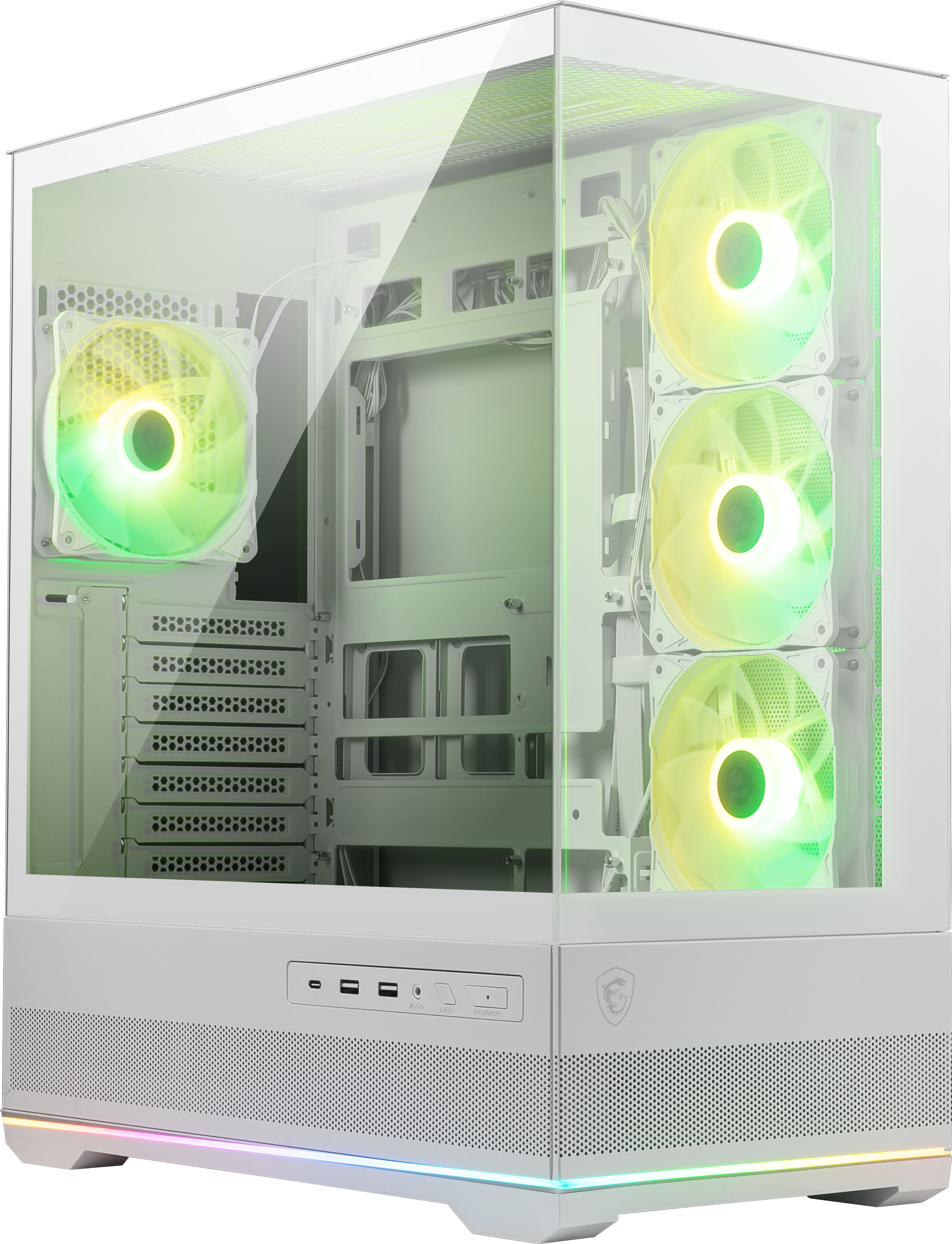 MSI PC Gehäuse Mid-Tower MAG PANO 110R PZ WHITE - MSI e-Shop | Offiziell von MSI Deutschland
