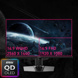 MPG 271QR QD-OLED X50 | MSI Gaming Monitor