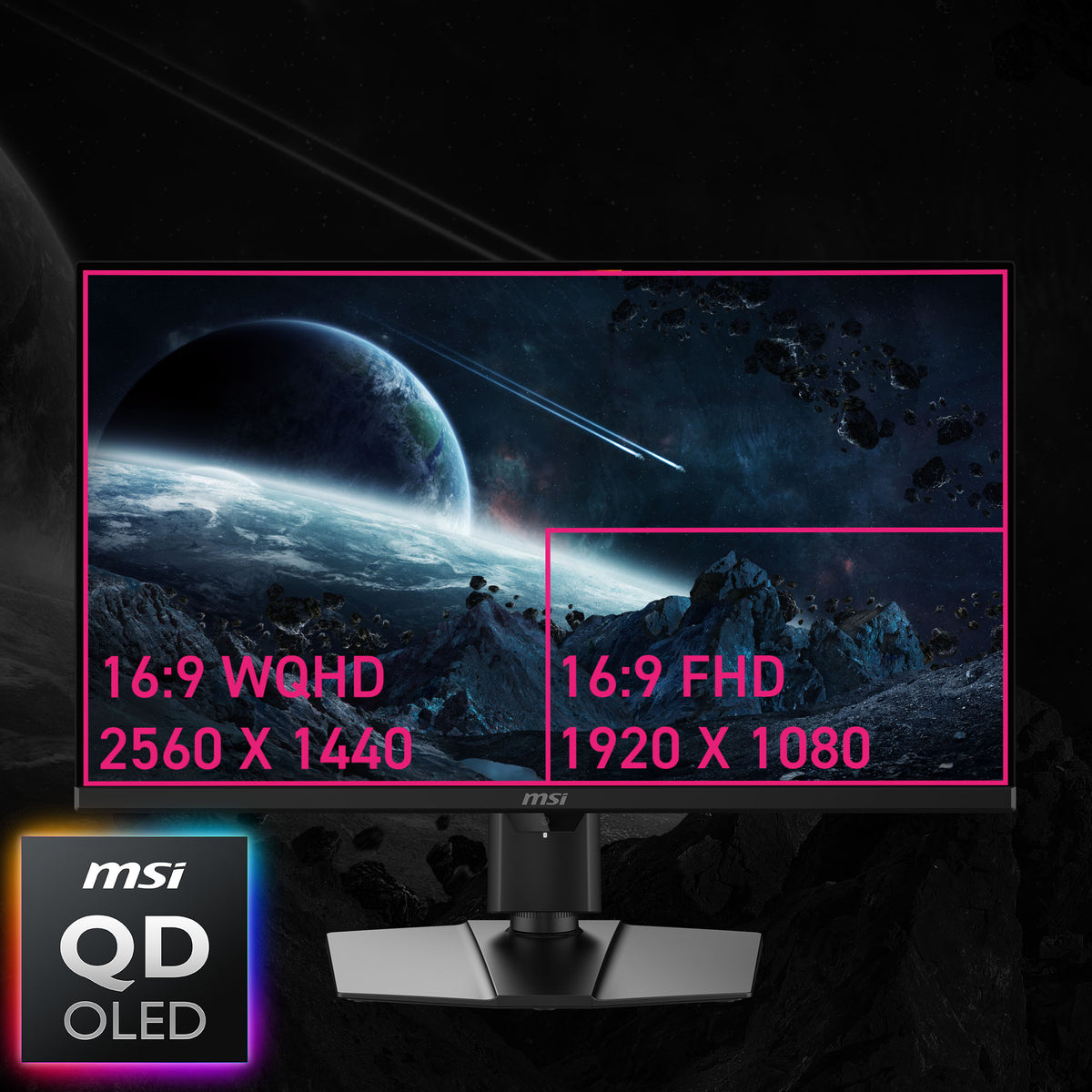 MPG 271QR QD-OLED X50 | MSI Gaming Monitor - MSI e-Shop | Offiziell von MSI Deutschland