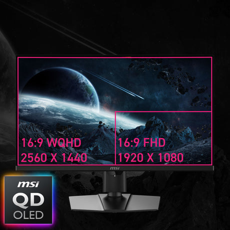 MPG 271QR QD-OLED X50 | MSI Gaming Monitor