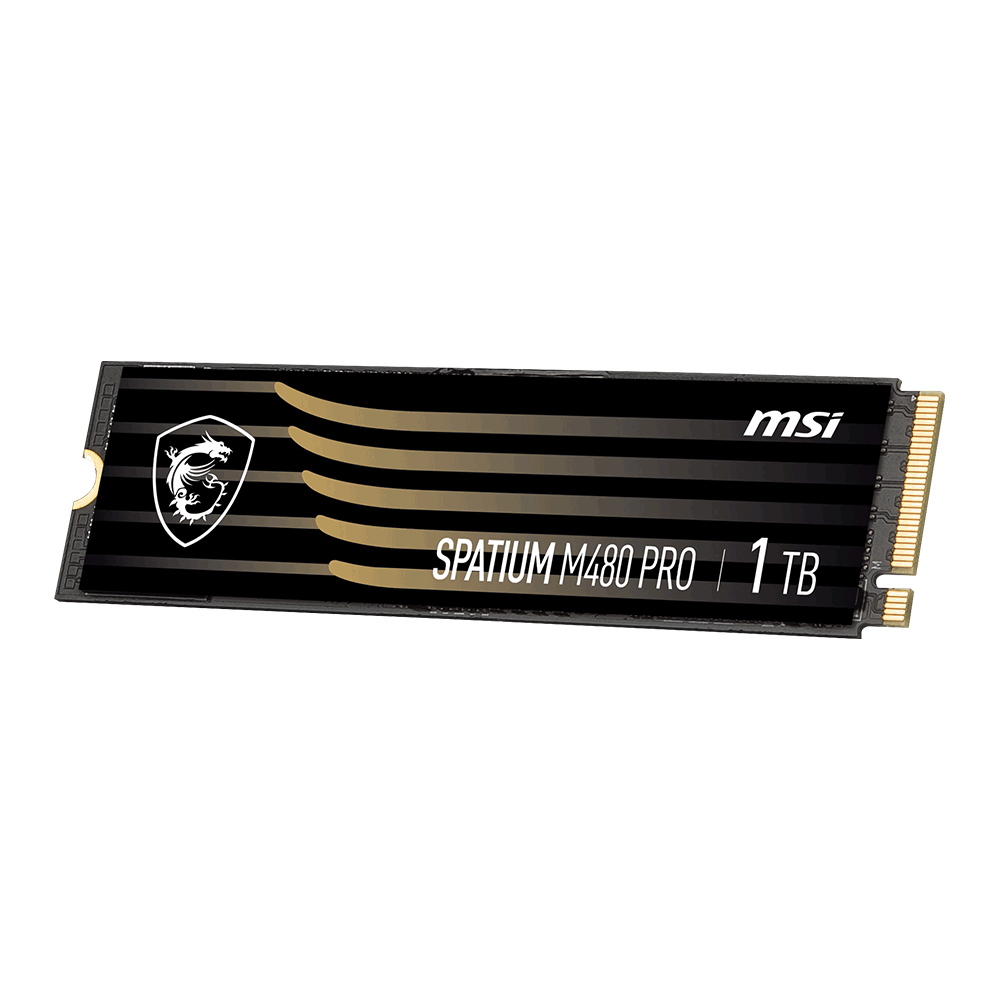 MSI SSD SPATIUM M480 PRO PCIe 4.0 NVMe M.2 1TB - MSI e-Shop | Offiziell von MSI Deutschland