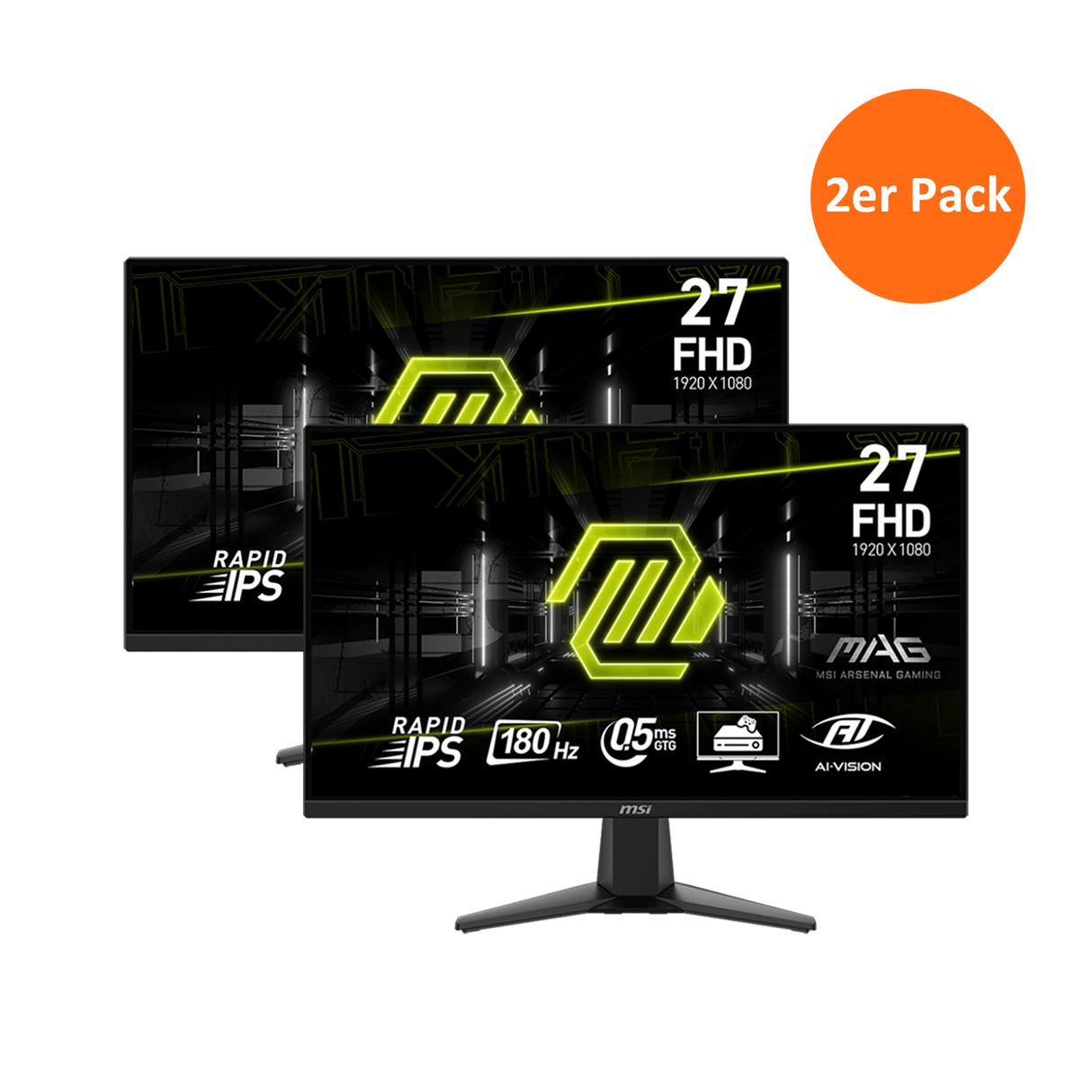 2er Pack - MAG 275F | MSI Gaming Monitor