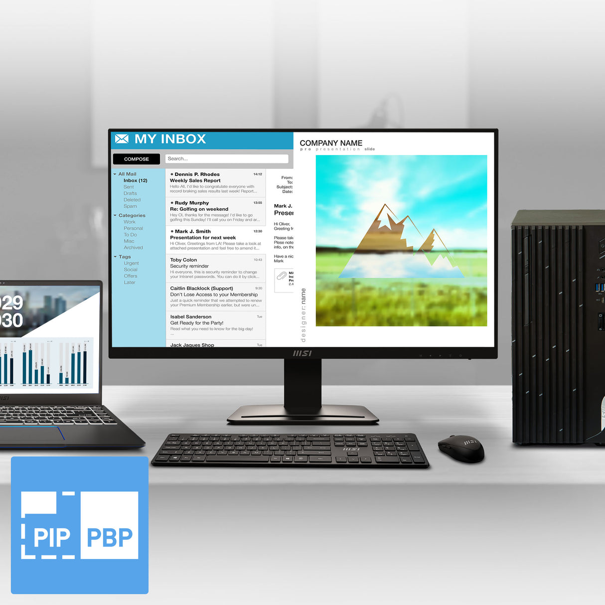 2er Pack - PRO MP273U | MSI Gaming Monitor